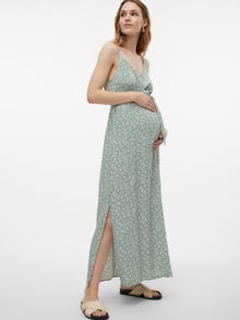MAMA.LICIOUS VMMEASY Robe de Maternité -Hedge Green - 20020709