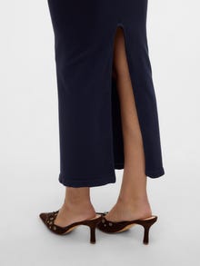 MAMA.LICIOUS Wysoka talia Długa spódnica -Navy Blazer - 20020711