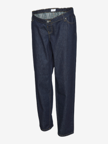 MAMA.LICIOUS Loose fit Farkut -Dark Blue Denim - 20020755
