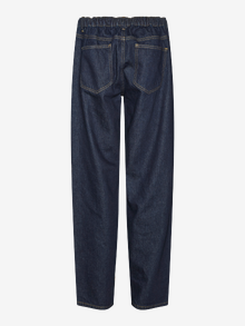 MAMA.LICIOUS Luźno dopasowane Jeans -Dark Blue Denim - 20020755