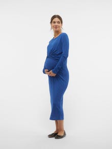 MAMA.LICIOUS Zwangerschaps-jurk -Beaucoup Blue - 20020774