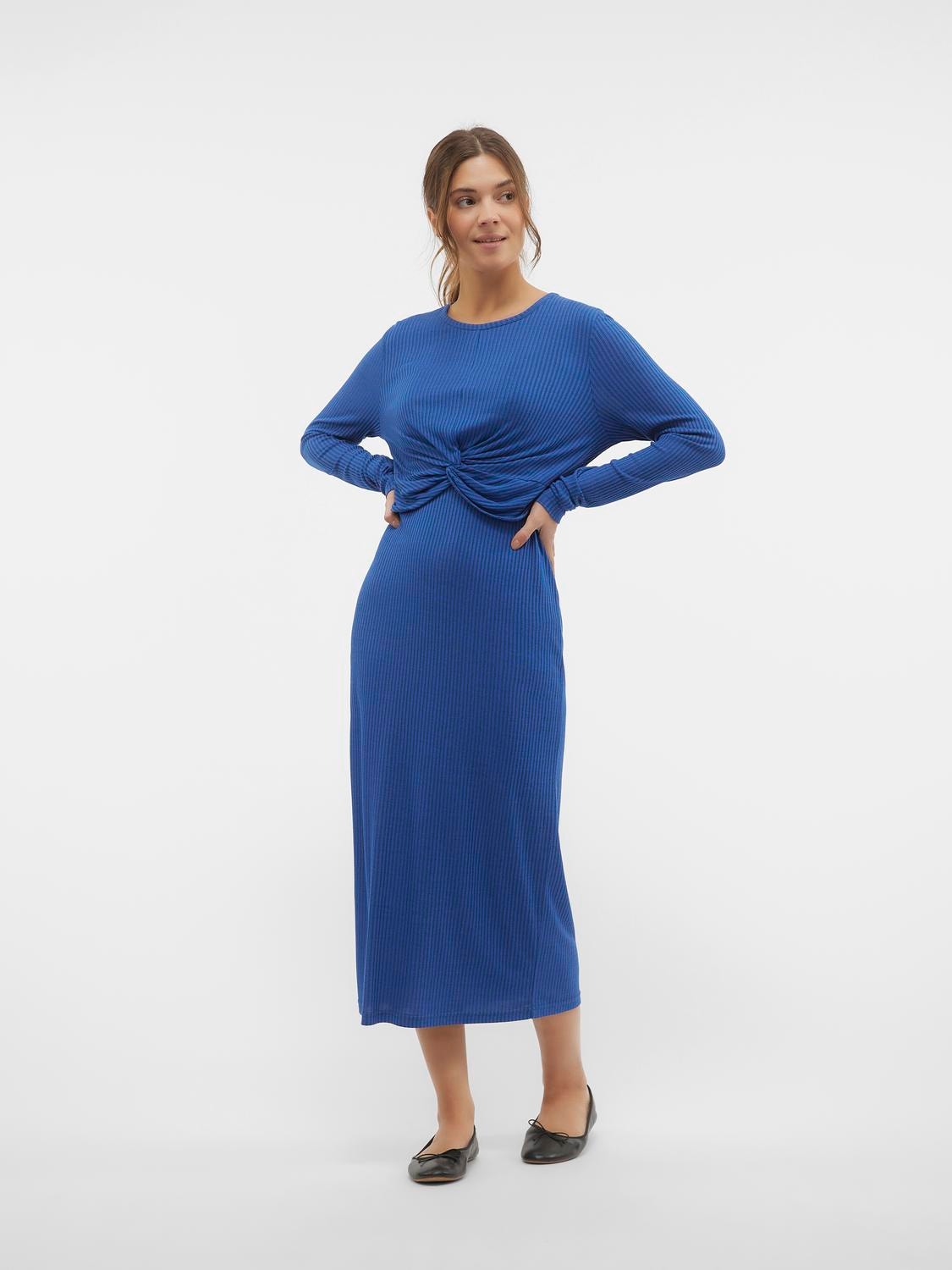MAMA.LICIOUS Vente-kjole -Beaucoup Blue - 20020774