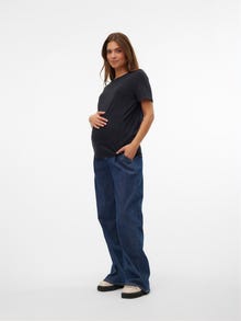 MAMA.LICIOUS Débardeurs Regular Fit Col rond -Black - 20020775