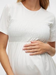MAMA.LICIOUS MATERNITY-T-SHIRT -Snow White - 20020837