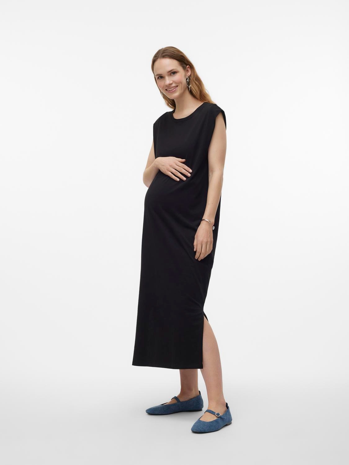 MAMA.LICIOUS Maternity-dress -Black - 20020871