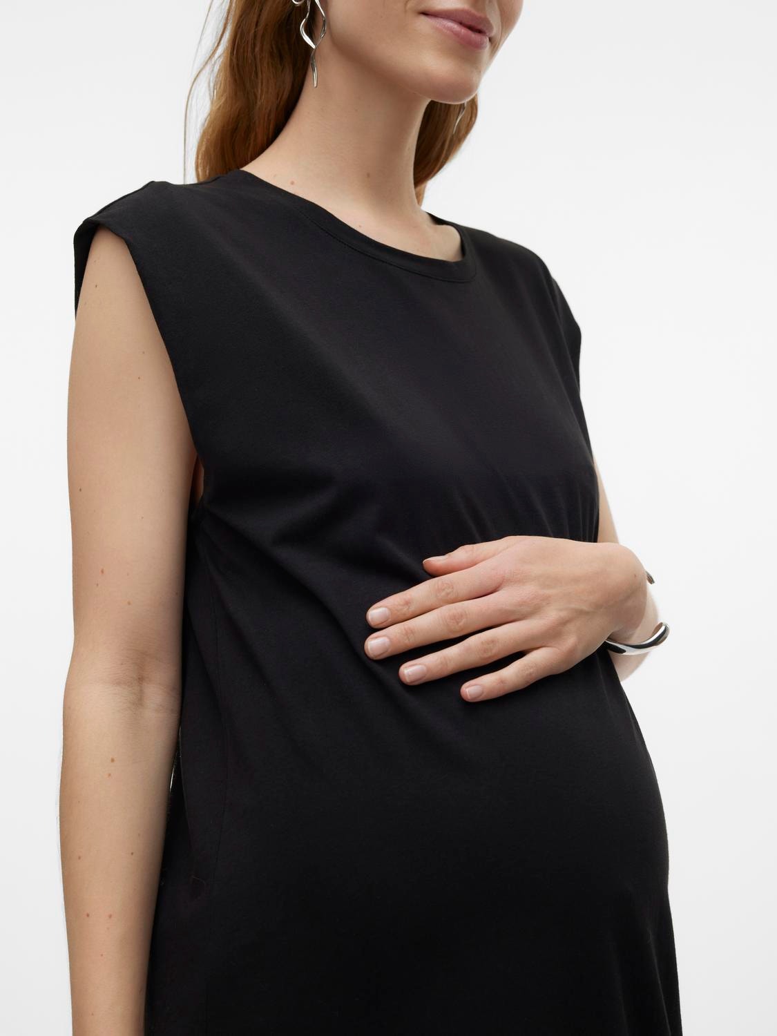 MAMA.LICIOUS Maternity-dress -Black - 20020871