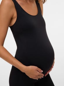 MAMA.LICIOUS Monos Tiro alto -Black - 20020900