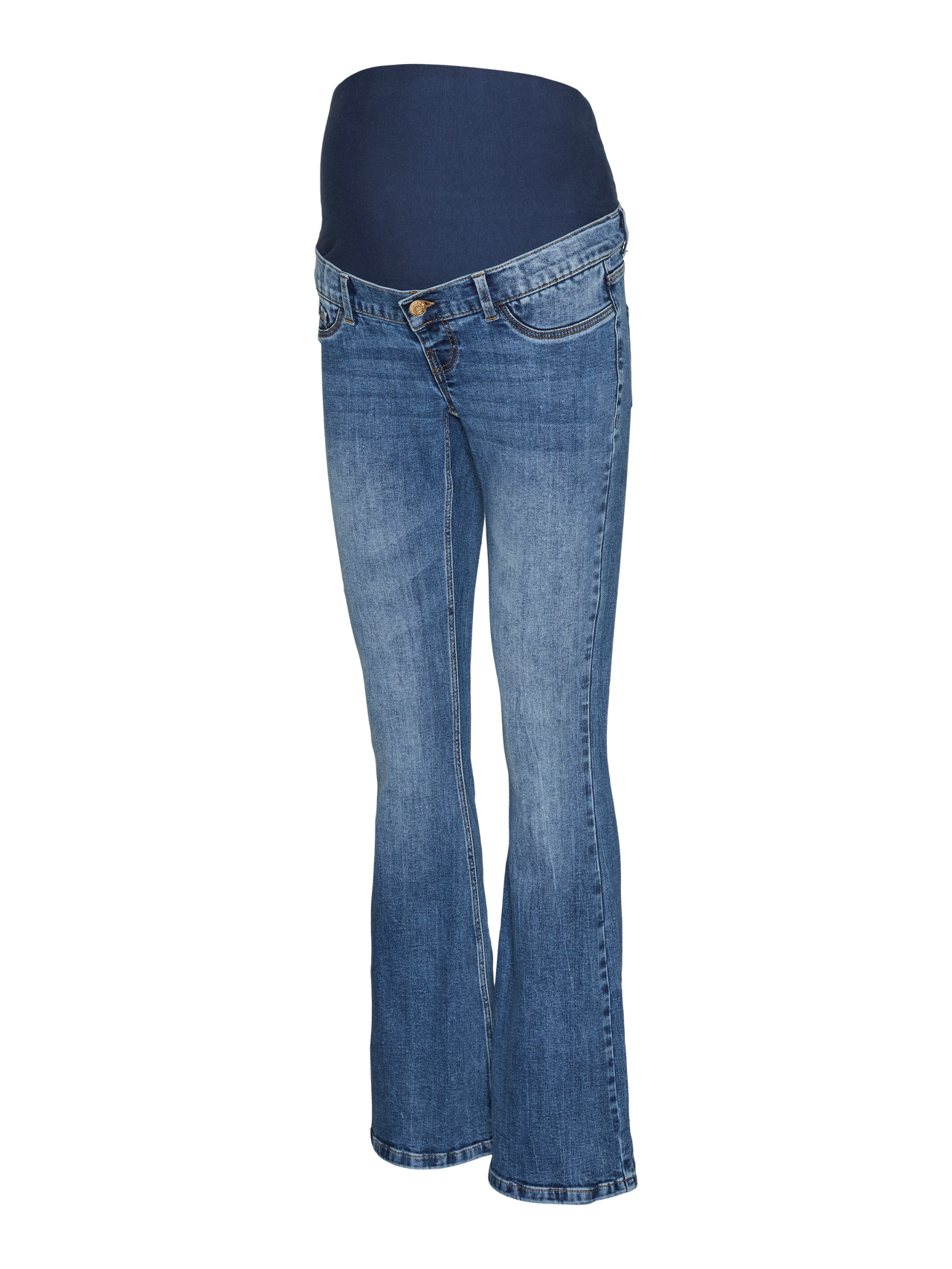 MAMA.LICIOUS Maternity-jeans -Medium Blue Denim - 20020905