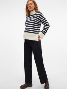 MAMA.LICIOUS Pantaloni Regular Fit -Black - 20020948