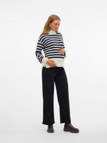 MAMA.LICIOUS Pantaloni Regular Fit -Black - 20020948