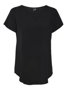 MAMA.LICIOUS Tops Standard Fit Col rond -Black - 20021008
