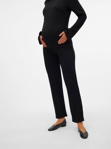 MAMA.LICIOUS Straight Fit Leggings -Black - 20021019
