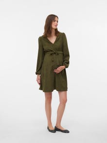 MAMA.LICIOUS MLJANE Abito Premaman -Winter Moss - 20021045