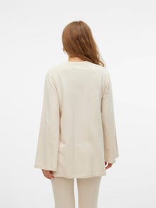 MAMA.LICIOUS Maternity-Sweatshirt -Birch - 20021049