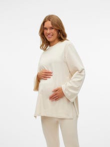 MAMA.LICIOUS Maternity-Sweatshirt -Birch - 20021049