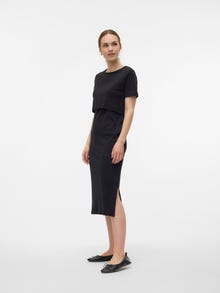 MAMA.LICIOUS MLIVY Sukienka Ciążowa -Black - 20021074