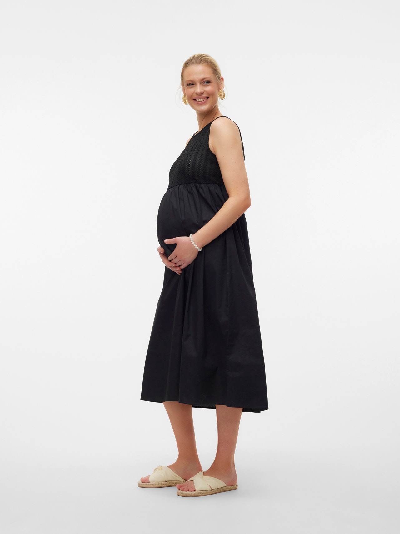 MAMA.LICIOUS Maternity-dress -Black - 20021078