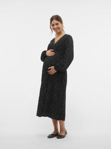 MAMA.LICIOUS Maternity-dress -Black - 20021129