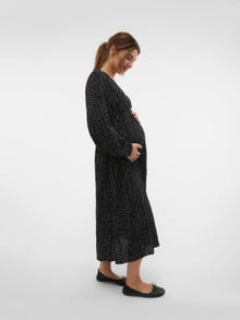 MAMA.LICIOUS Maternity-dress -Black - 20021129