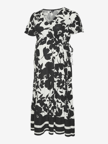 MAMA.LICIOUS VMMIBEN Maternity Dress -Bright White - 20021173