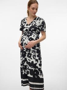 MAMA.LICIOUS VMMIBEN Maternity Dress -Bright White - 20021173