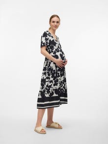 MAMA.LICIOUS VMMIBEN Maternity Dress -Bright White - 20021173