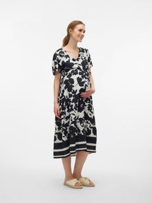 MAMA.LICIOUS VMMIBEN Maternity Dress -Bright White - 20021173
