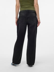 MAMA.LICIOUS Jeans Wide Leg Fit -Black Denim - 20021255