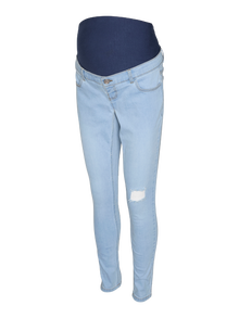 MAMA.LICIOUS Zwangerschaps-jeans -Light Blue Denim - 20021257
