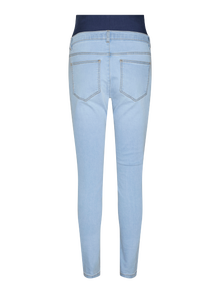 MAMA.LICIOUS Krój skinny Jeans -Light Blue Denim - 20021257