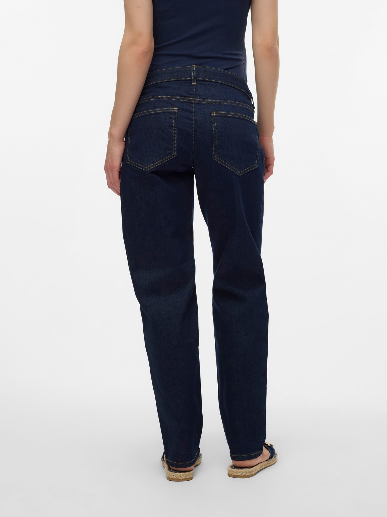 MAMA.LICIOUS Jeans Mom Fit -Medium Blue Denim - 20021260