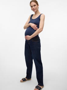 MAMA.LICIOUS Maternity-jeans -Medium Blue Denim - 20021260