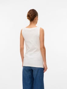MAMA.LICIOUS Tops Slim Fit Col rond -Snow White - 20021341