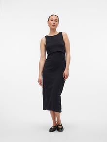 MAMA.LICIOUS Vente-kjole -Black - 20021342
