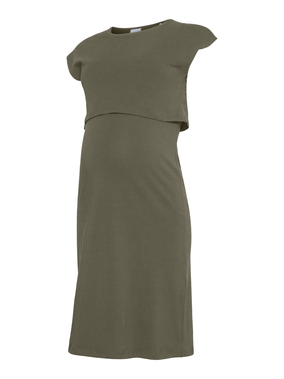 MAMA.LICIOUS Regular Fit Round Neck Short dress -Kalamata - 20021366
