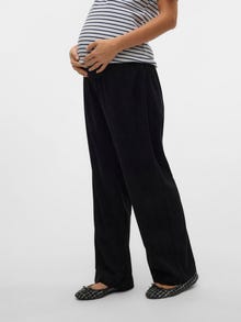 MAMA.LICIOUS Regular fit Broeken -Black - 20021389