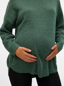 MAMA.LICIOUS Pull-overs Loose Fit Col haut -Dark Forest - 20021391