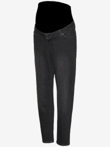 MAMA.LICIOUS Jeans Mom Fit -Black Denim - 20021456