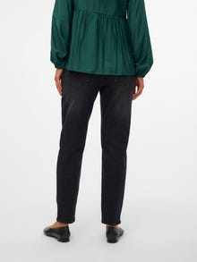 MAMA.LICIOUS Jeans Mom Fit -Black Denim - 20021456