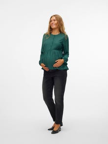 MAMA.LICIOUS Jeans Mom Fit -Black Denim - 20021456