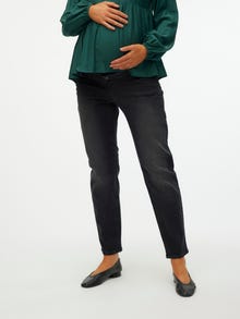 MAMA.LICIOUS Jeans Mom Fit -Black Denim - 20021456