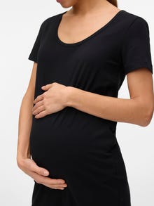 MAMA.LICIOUS MLKERRIE Sukienka Ciążowa -Black - 20021477