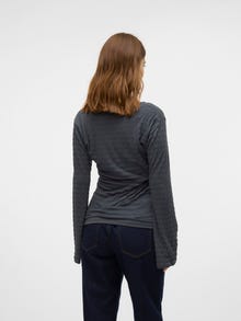 MAMA.LICIOUS Normal geschnitten V-Ausschnitt Top -Stormy Weather - 20021500