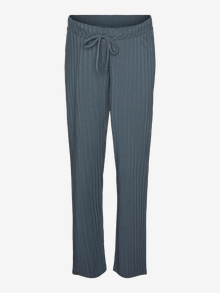 MAMA.LICIOUS Pantaloni Regular Fit Vita media -Stormy Weather - 20021509