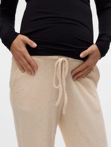 MAMA.LICIOUS Regular Fit Trousers -Humus - 20021522