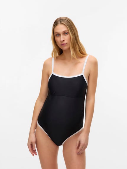 Mamalicious Maternity nursing swimsuit in spot print sage | ASOS Mamalicious Maternity nursing swimsuit in spot print sage | ASOS