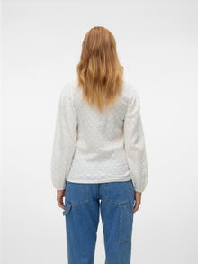 MAMA.LICIOUS Regular fit O-pääntie Topit -Snow White - 20021720
