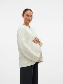 MAMA.LICIOUS Regular fit O-pääntie Topit -Birch - 20021799