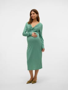 MAMA.LICIOUS MLMAEVE Sukienka Ciążowa -Forest Green - 20021802