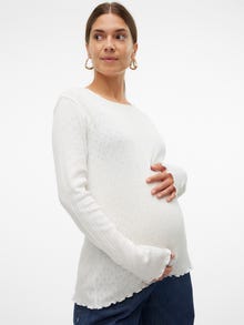 MAMA.LICIOUS Mamma-topp -Bright White - 20021809